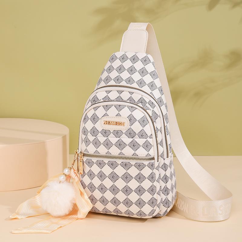 Нагрудная сумка Женская сумка через плечо Нагрудная сумка Рюкзак Женская маленькая сумка с принтом