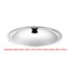 Round Pot Cover Stainless Steel Wok Pan Lid Durable Cookware Parts  Kitchen Accessories
