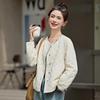Women's Short Fashion Coat 2025 - Spring & Autumn, Loose Fit, Casual, Small Size, Ideal for Middle-Aged Moms