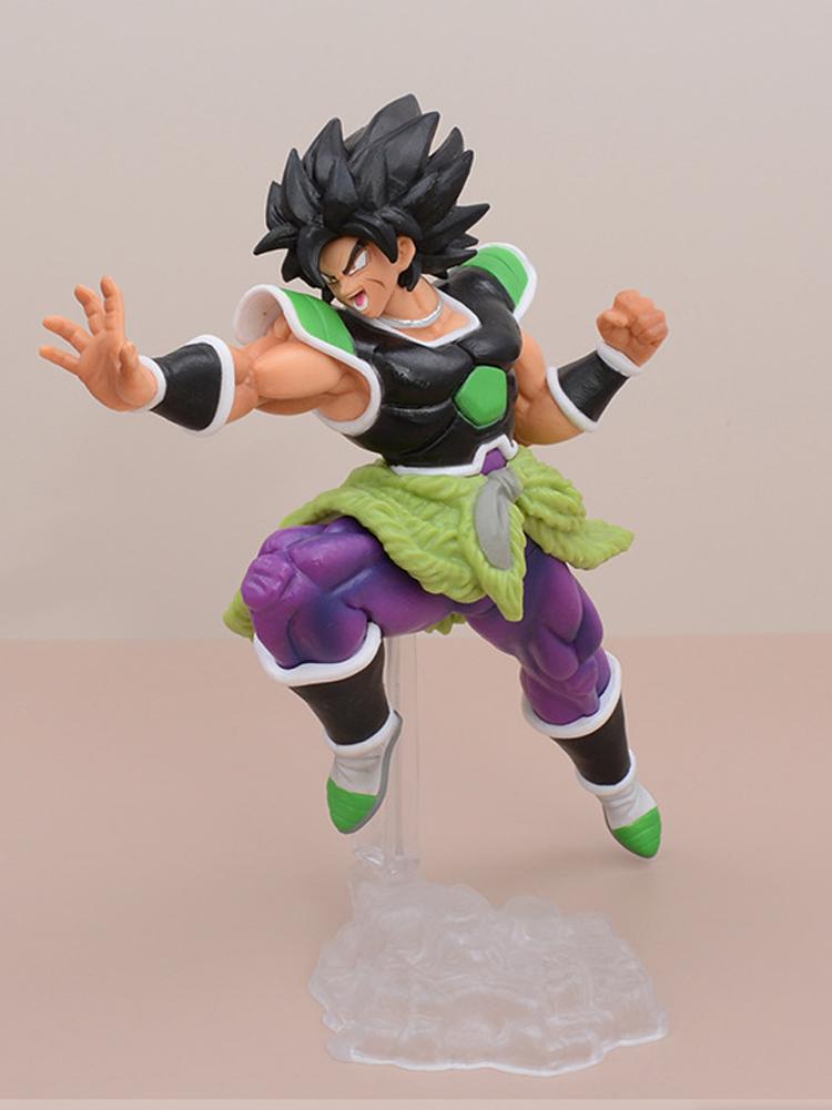 Ручная модель Dragon Ball Волна шока Dragon Ball Супер Сайян Серебряные волосы Сунь Укун Броли Аниме Аксессуары
