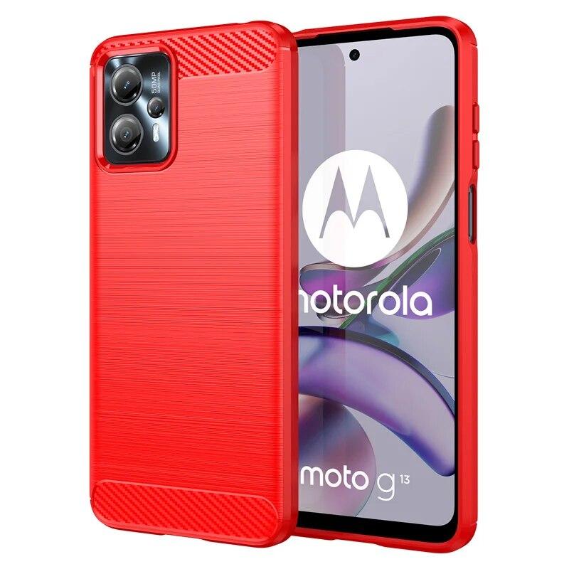 Carbon Fiber Case for Motorola Moto G10 G20 G30 G50 G60 G60S G31 G41 G51 G22 G32 G42 G52 G62 G72 G82 E20 E30 E40 E13 Phone Cover