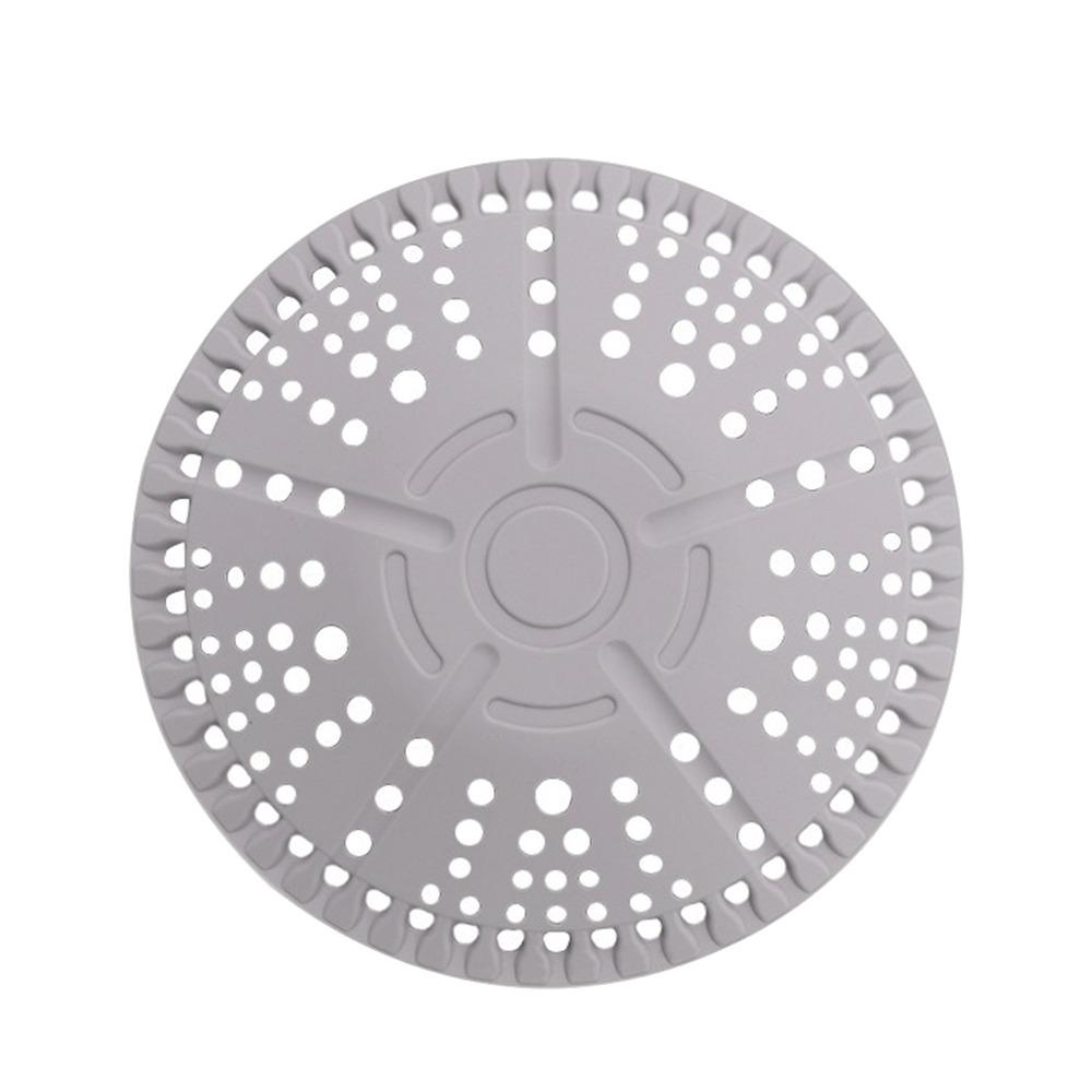 Round Shape Floor Drain Cover Hair Clean Up Shower Drain Pad  Kitchen Bathroom Accessories