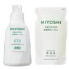 Miyoshi Soap Жидкое средство для стирки Skin 1100 мл + Сменный блок 1000 мл Набор из 2 предметов Без добавок 100% Чистящее средство