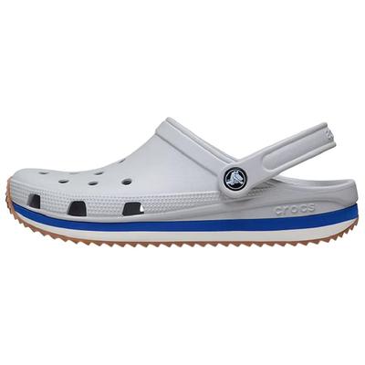 Унисекс Серые Crocband Повседневные Простые Универсальные Дышащие Кроксы для улицы 212831-1FT