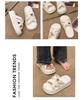 Новые женские шлепанцы на толстой подошве, лето 2025 - Повседневные с одним ремешком, с ощущением 'Шагни в блаженство' для ношения на улице и на пляже