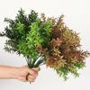 Artificial Rosemary and Fern Greenery Bunches for Home and Garden Decoration