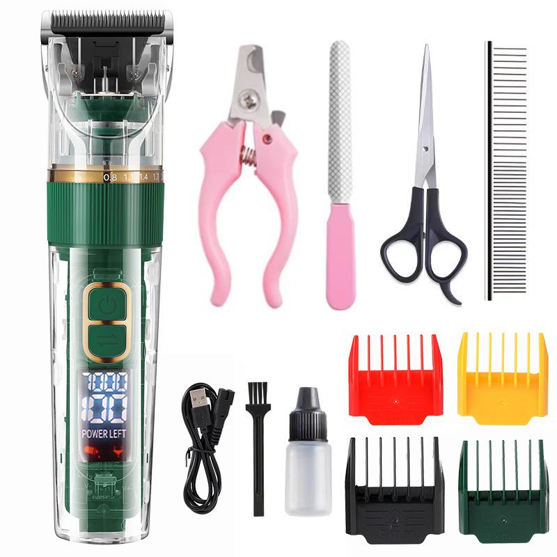 Pet Electric Clippers = Dog Grooming Clippers for Poodles and Cats—Professional Electric Clippers for Dog Grooming and Haircuts