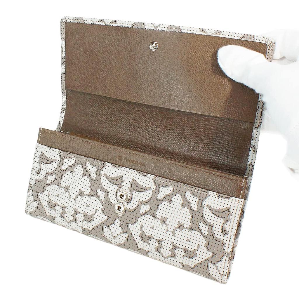 Inden Long Large Coin Purse Deerskin SARAMAS 7425 [Indenya] Wallet, Capacity, Included,