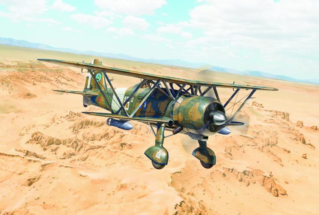 Italeri WWII Fiat Falco Истребитель Пластиковая Модель IT2842 1/48 CR.42 Штурмовик/Ночной (Самолет)