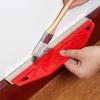 Профессиональный 12-дюймовый сверхпрочный желтый щиток для краски с эргономичной ручкой и кромкой - Прочный пластиковый/металлический инструмент для покраски стен