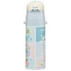 Skater Children's Water Bottle, 470ml, Direct Drinking, Sumikkogurashi Polar Bear Hometown Design, Girls', Insulated, Stainless Steel, Lightweight, Sp