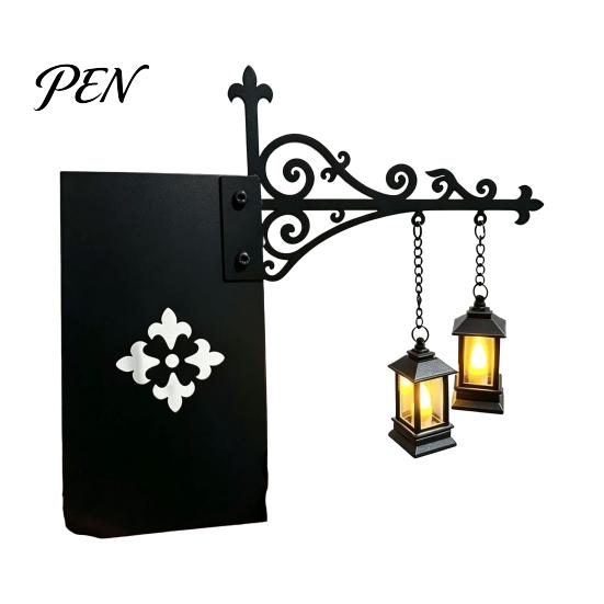 Gothic Style Home Accents Ghost LED Bookshelf Lamp with Pumpkin Bat Hanging Charms, Halloween Easy Installation Shelf Bookend Night Light, Reading