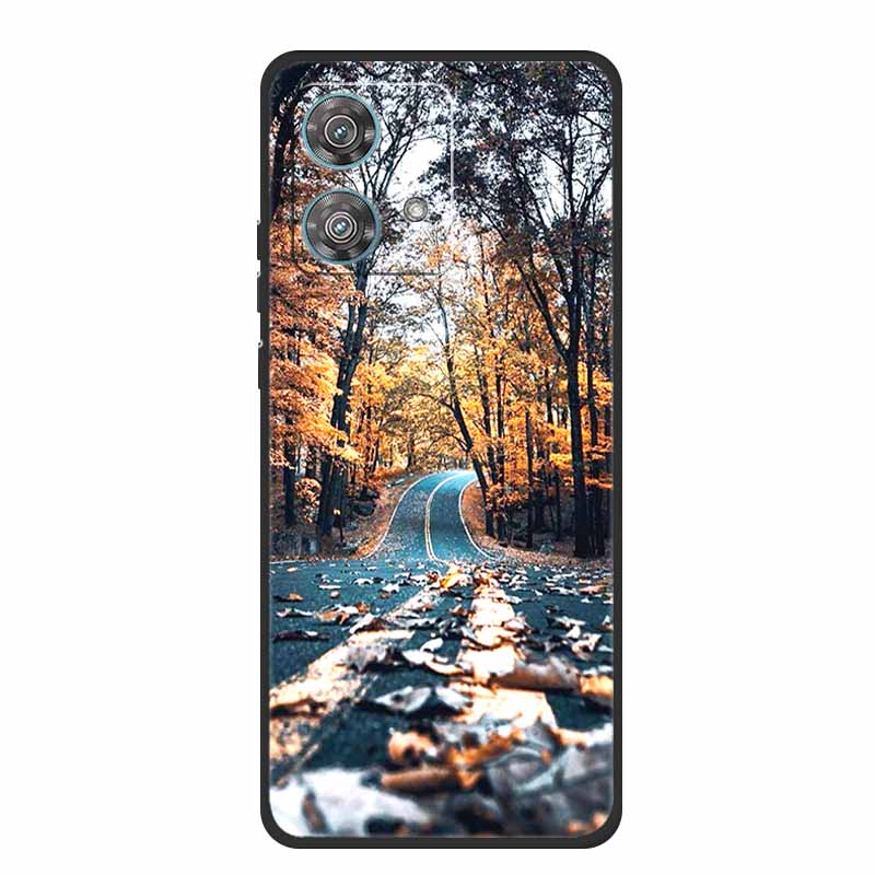 Чехол для Motorola Edge 40 Neo Животные ТПУ Мягкий Силиконовый Чехол для Телефона для Moto Edge 40 Neo 5G Edge40 Neo Ударопрочный Волк Fundas