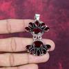 Red Garnet Jewelry, 925 Solid Sterling Silver Pendant, Handmade Gemstone Jewelry Pendant For Memorial Day