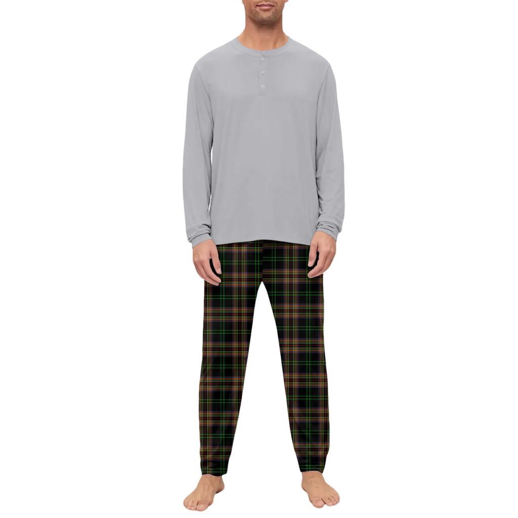 Men's Pajama Set, Long Sleeve And Long Pants, Two-piece Set