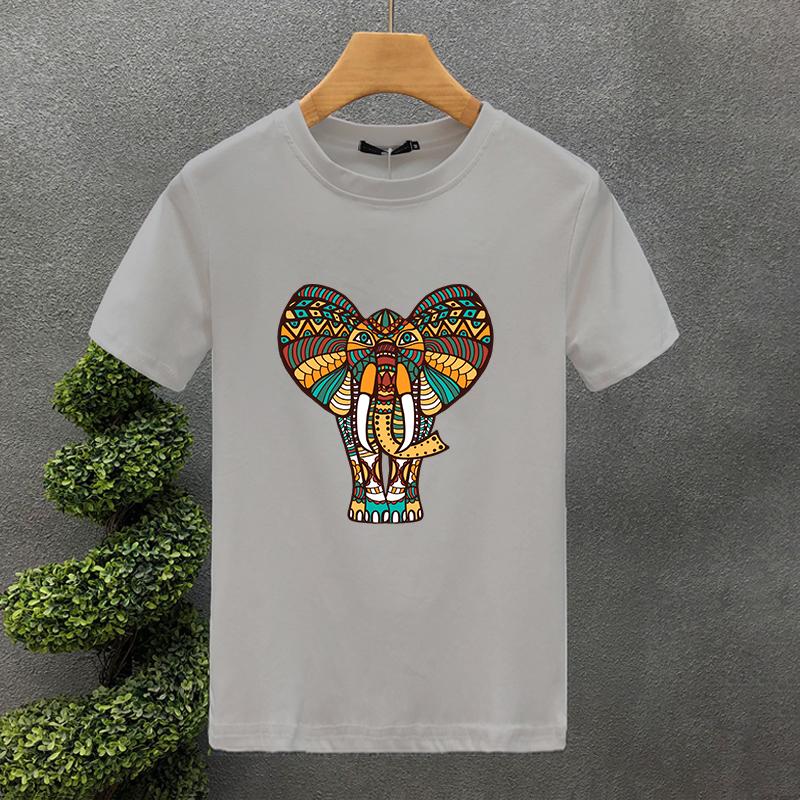 Luxury Thailand Elephant For Men's T-shirt Cotton High Quality Creativity Printing Summer Tees Brand Tops Unisex Oversized S-7XL