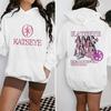 Men Women Katseye The Wildworld Tour 2026 Printed Hoodie Loose Fleece Pullover Sweatshirt Hip Hop Fan Streetwear Hoodies
