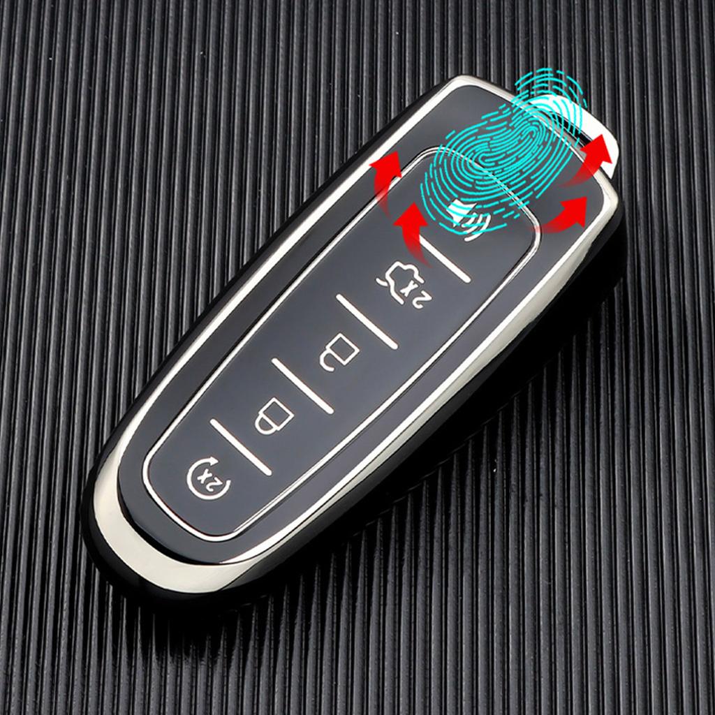 Car Key Cover Protective Case Suitable For 5-key Edge Car Keys