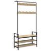 Coat Stand Sonoma Oak 95 x 34 x 184 cm Particleboard