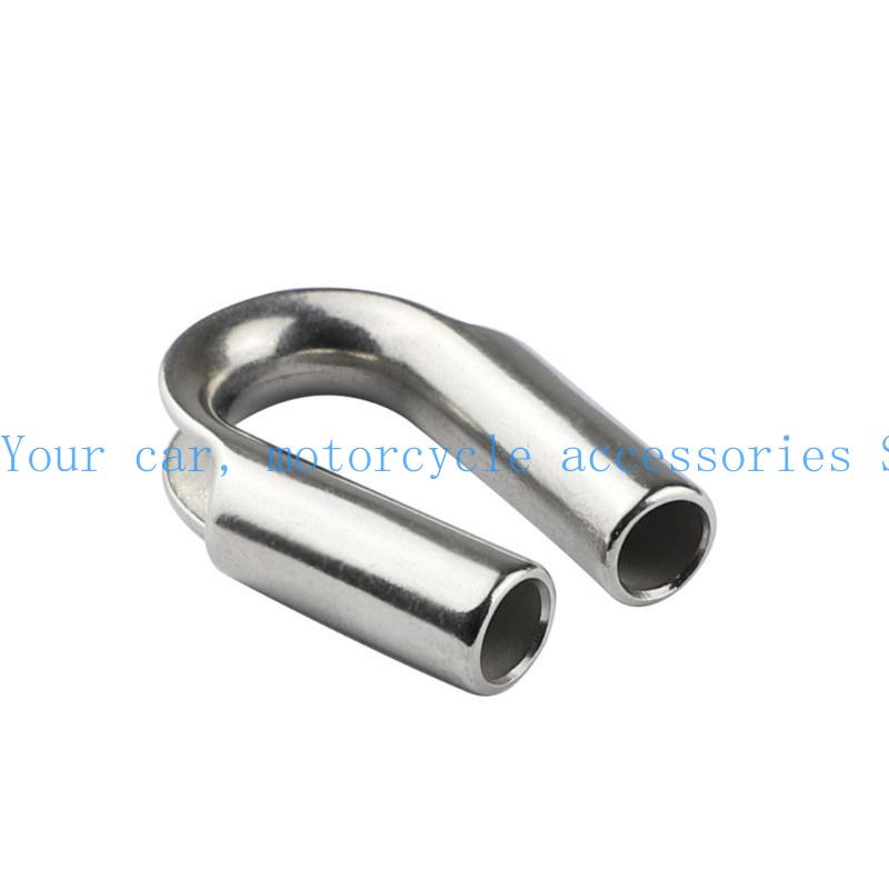 Wire Rope for Protection Rings Rigging Fasteners Anchor Line Thimbles Silver Rings Clamp Winch Wire Loop