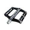 UPANBIKE Mountain Bike Bearing Pedals Spindle Aluminum Alloy Flat Platform for Bmx Mtb Road Bicycle 9/16'' (Black)