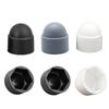 Hex Nut Caps M4 M5 M6 M8 M10 M12 M14 PE Plastic Hexagon Caps for Bolts Protect Nuts for Car Wheels Exterior Decoration