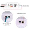 WS2812B WS2811 Пиксели Светодиодная лента Контроллер SP107E DC5-24V Адресный RGBIC Bluetooth / Музыкальный контроллер