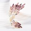 Elegant Anti-Gloss Gradient Swan Brooch Corsage Women's Commuter Jack Accessory Diamond Rhinestone Plating for Wedding Gifts