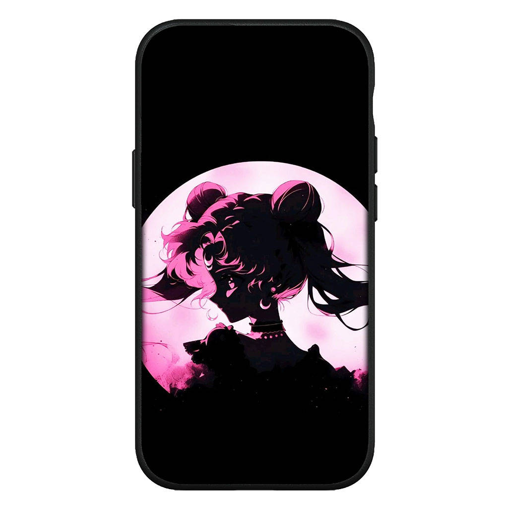 Чехол для iPhone 16 15 Xiaomi Redmi Note 14 13 12 11 Pro Max X 8 9 16e Samsung Galaxy S25 S24 S23 Moto OPPO Huawei Girl Sailor Cartoon Moon Phone Case