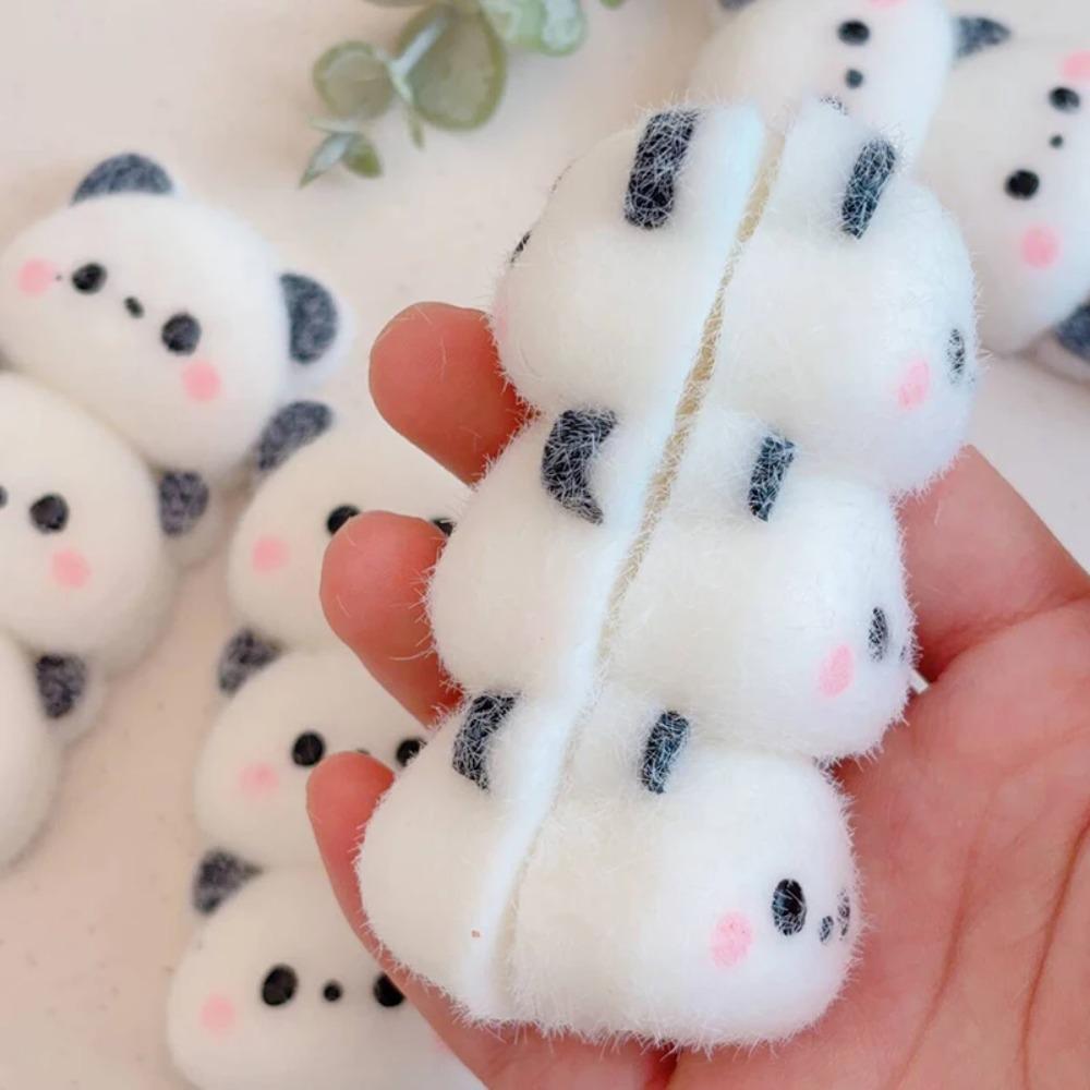 Slow Rebound Panda Pinch Toy Panda Head Decompression Toy Cartoon Squeeze Toy Gift