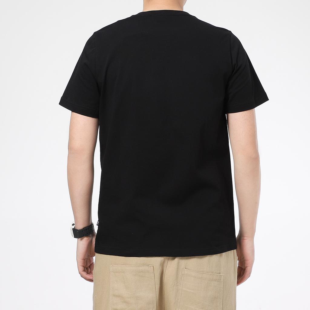 Puma Футболка с коротким рукавом и принтом логотипа, винтажная, с круглым вырезом, черная, для мужчин 845573-01