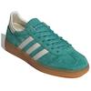 Мужские кроссовки Sporty & Rich x adidas Handball Spezial Зеленый с коричневой подошвой Мужские Кроссовки Базовый Белый IH2148