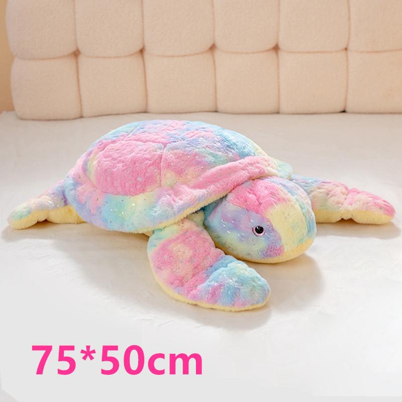 Кавайная плюшевая игрушка-черепаха, мягкая набивная животная, подушка-черепаха, домашний декор, подарок на день рождения для детей, девочек
