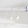 925 Silver Waterdrop Hook Earrings W