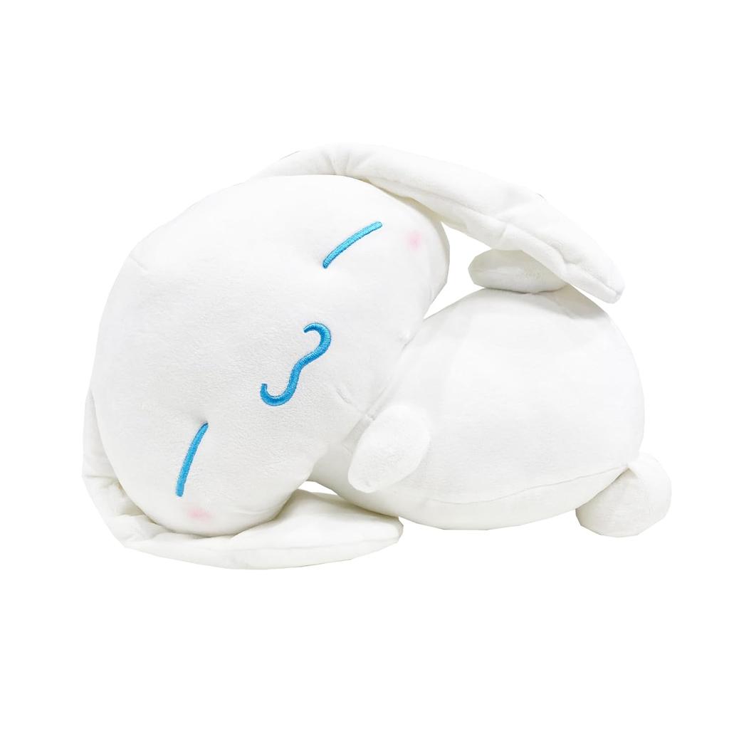 MORIPiLO Body Pillow Sanrio Cinnamoroll Uses Smooth Material Marshmallow Texture Plush Toy Large Cushion Cute Size Cozy Sleeping Approximately 45cm
