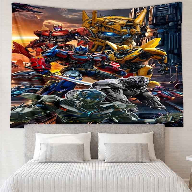 Trans-formers Tapestry, Unique Design Tapestry, Wall Decor for Bedroom,Livingroom, Playroom,Heartwarming Fan Holiday Gifts