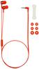 Sony Earphones Canal Type with Remote Control and Red R MDR-EX155AP Microphone, MDR-EX155AP