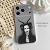 Чехол для телефона Singer M-Marilyn Manson для iPhone 14,16,12,17,13,15,11 Max,Pro,Mini,Plus,Air,E Магнитный Матовый Прозрачный