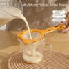120 Mesh Kitchen Oil Funnel with Filter 2 in 1 Juice Strainer Portable Mesh Flour Sieve  Yogurt