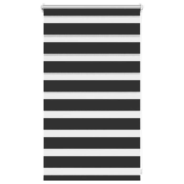 VidaXL Roller Blind Light Filtering 50x100 Cm Black Blackout Window Blind Bedroom 240188