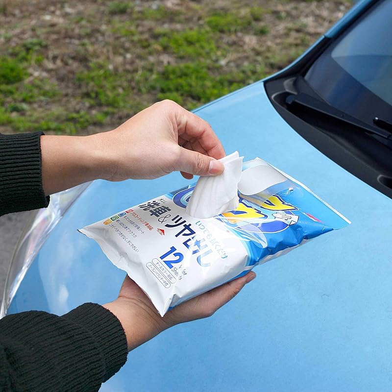 Очищающие салфетки SOFT99 Fukupika 4.0 (Совместимо с автомобилями с защитным покрытием) 12 листов (00468)