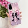 Чехол для Samsung Galaxy S20 Plus SM-G985F Роскошный Чехол с Рисунком Цветов и Бантом Мягкий Силиконовый Чехол для Samsung S20+ S 20 Plus 5G Сумки