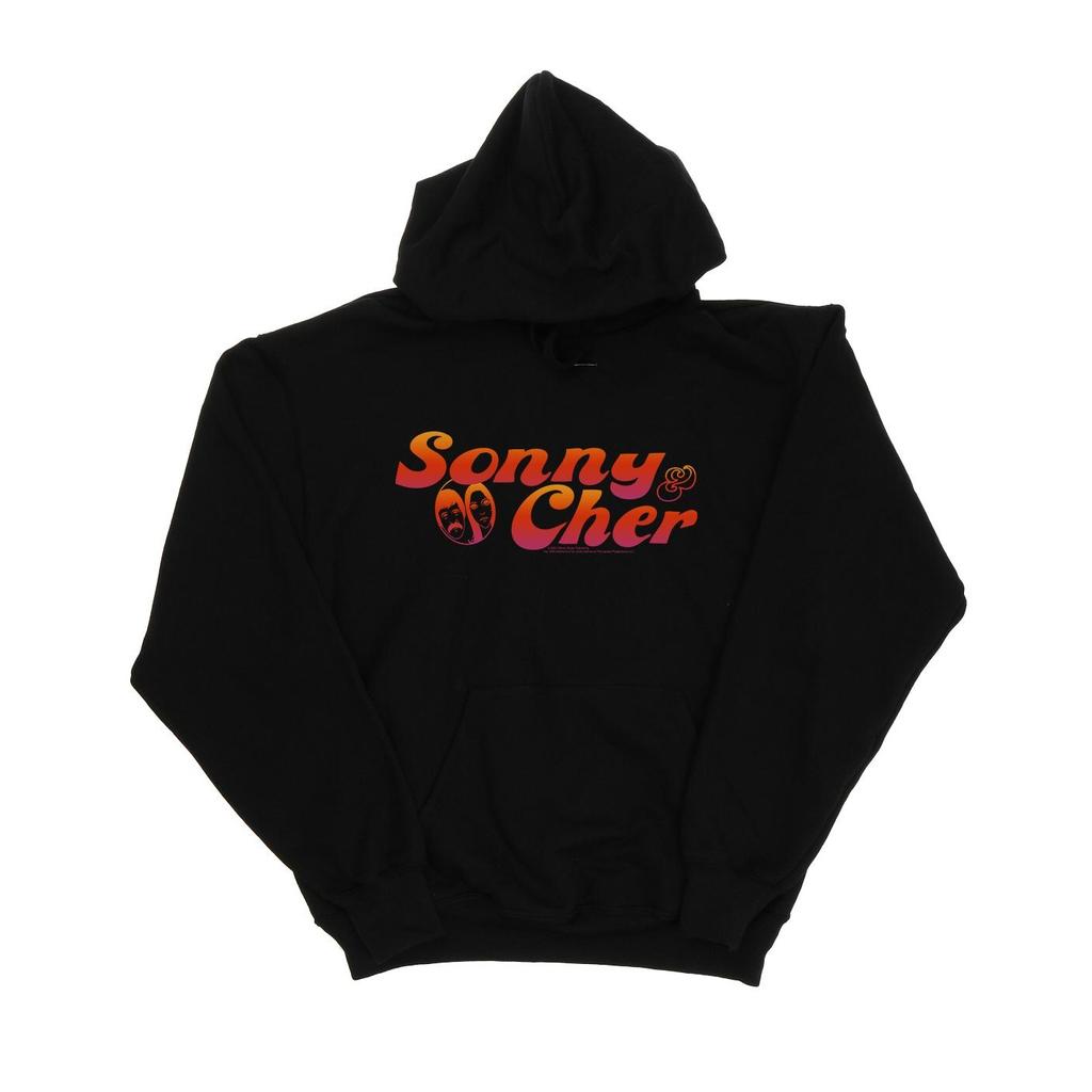 Sonny & Cher Mens Gradient Logo Hoodie