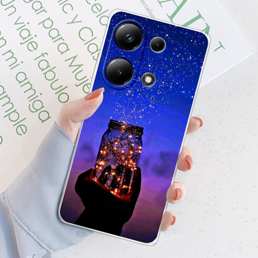 Для чехлов Redmi Note 13 Pro Чехол для Redmi Note 13 Прозрачный Защитный Мягкий Силиконовый Чехол для Телефона Funda или Redmi Note 13 Pro Plus Coque