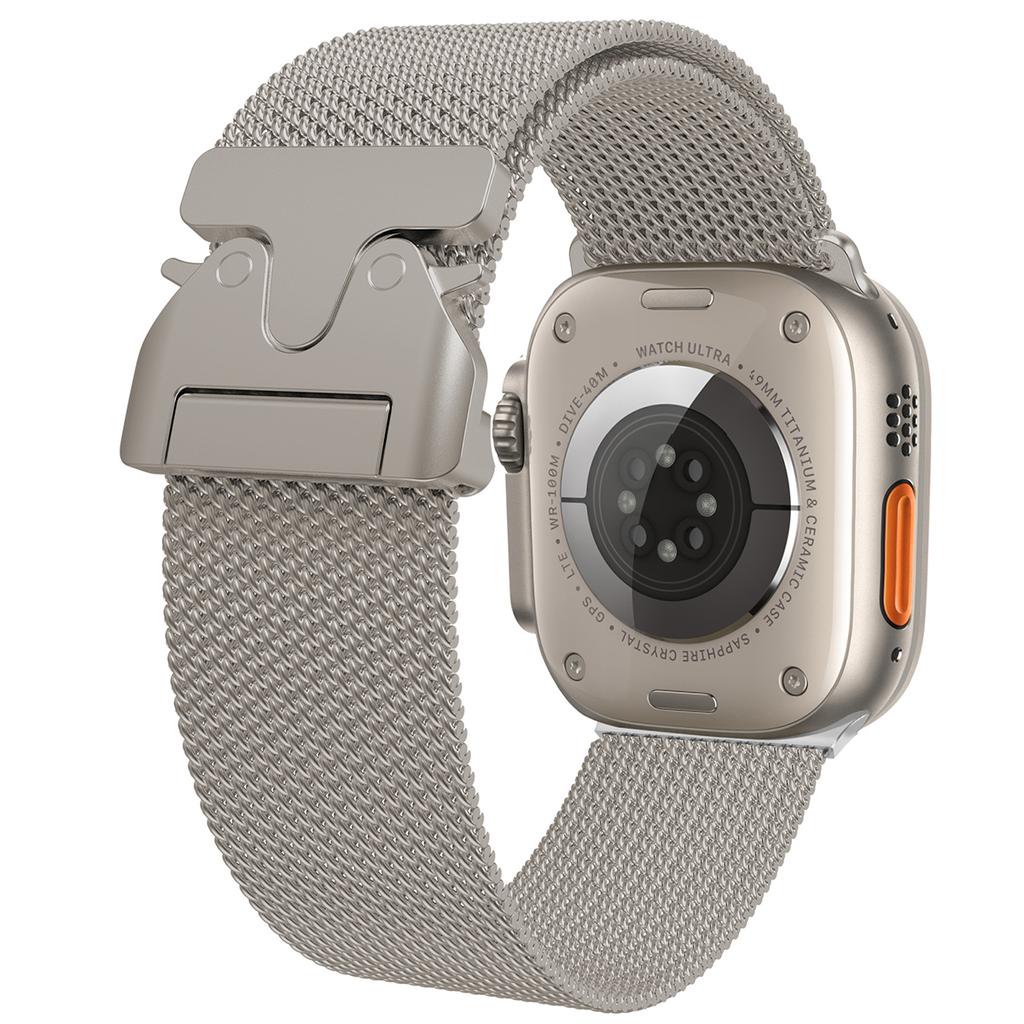 Миланский петлевой ремешок Для Apple watch 10 9 8 7 41 45мм Ultra/2 49мм Мужской Женский Металлический Браслет Для iWatch 6543SE 44 40 42мм Ремень