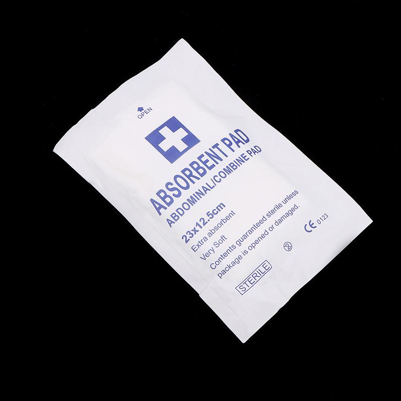 5Pcs Sterile Abdominal Abd Combine Pads 5"X9" Wound Dressing Band Aid Wound Care Bandage For Travel Outdoor First Aid Kits