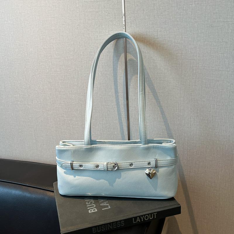 Нишевый дизайн сумка подмышку женская новая модная сумка через плечо простая большая вместимость рабочая сумка для поездок на работу