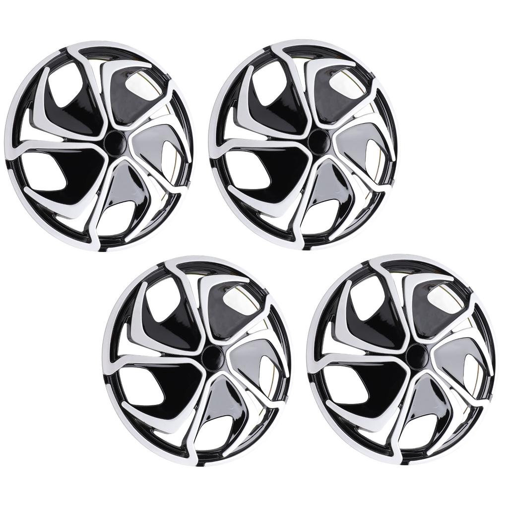 4 Pcs 14 Inch Wheel Hubcap Full Protection Snap On Universal Fit Wheel Rim Protector for Most Car Truck SUV