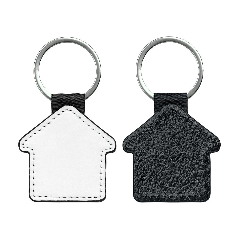 DIY Dye Sublimation Blanks Keychain Creative Double Sides Blank ID Tags Keyring Backpack Decor
