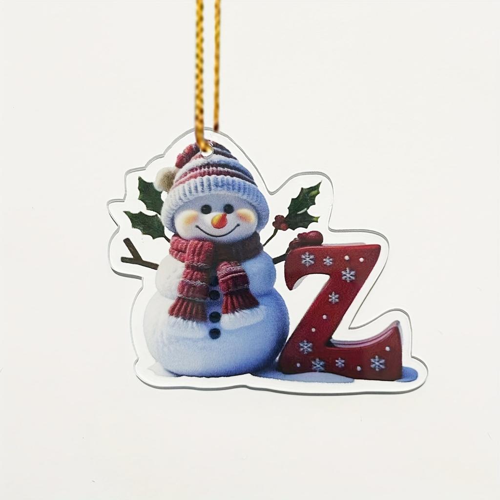 Christmas Decoration Pendant Christmas Tree Tag Theme Party Crafts Ornament